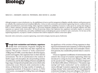 Abstract from Bioscience 56