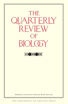 Quarterly Review of Biology front cover