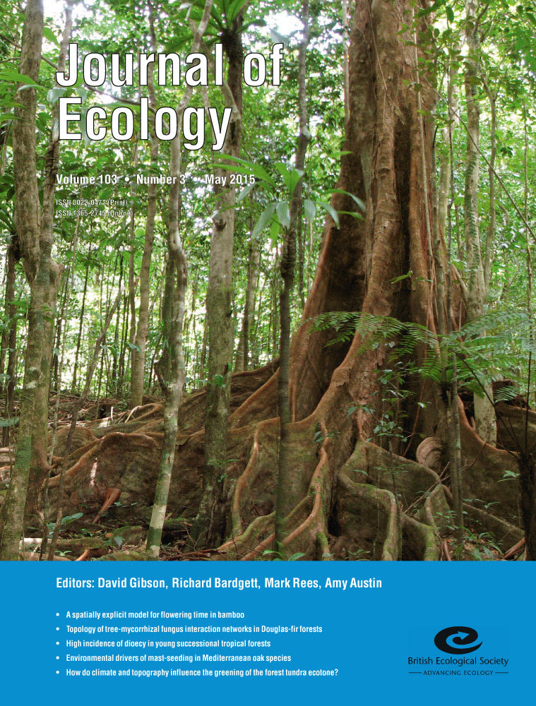 Journal of Ecology front cover